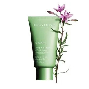 Masque Argile Verte Visage Purifiant – SOS Pure 3 Masque Argile Verte Visage Purifiant - SOS Pure