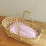 Couffin bébé poupée, Accessoires pour poupée, Couffin poupon osier 18 Couffin bébé poupée, Accessoires pour poupée, Couffin poupon osier 18
