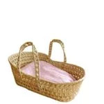 Couffin bébé poupée, Accessoires pour poupée, Couffin poupon osier 16 Couffin bébé poupée, Accessoires pour poupée, Couffin poupon osier 16