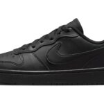 Nike Garçon Court Borough Low Recraft (GS) Shoes, Noir, 39 EU 16