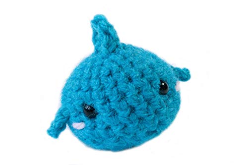 Porte-clés Poisson Bleu Amigurumi Kawaii