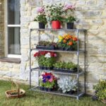 Smart Garden GroZone Étagère de rangement en acier pour serre 4 niveaux 17