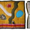 Tapis - circuit de voiture tout en tissu et transportable