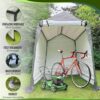 WELS® Tool Shed 8,7 m³ Tool Tent, 170 x 240 x 213 cm, Garden shed, Bicycle Garage, Motorcycle Garage, Foil Tool shed, Tent Garage, Rack 11 WELS® Tool Shed 8,7 m³ Tool Tent, 170 x 240 x 213 cm, Garden shed, Bicycle Garage, Motorcycle Garage, Foil Tool shed, Tent Garage, Rack