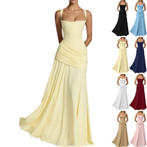 Robe de soirée longue femme bretelles croisées, Brautjungfernkleider Lang 3 Robe de soirée longue femme bretelles croisées, Brautjungfernkleider Lang 3