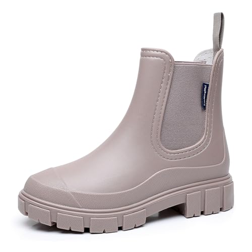 Bottes pluie courtes femmes PVC antidérapantes DRECAGE 3 Bottes pluie courtes femmes PVC antidérapantes DRECAGE 3