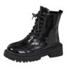 Bottines Femme Cuir Verni Noir Antidérapantes Generic 17 Bottines Femme Cuir Verni Noir Antidérapantes Generic 17