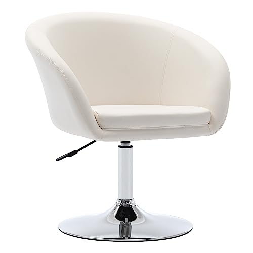 Duhome Fauteuil Club Similicuir Pivotant Réglable en Hauteur 3 Duhome Fauteuil Club Similicuir Pivotant Réglable en Hauteur 3