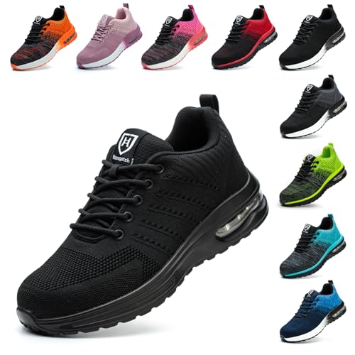 Chaussures Sécurité Légères Embout Acier Noir 43 Baofular