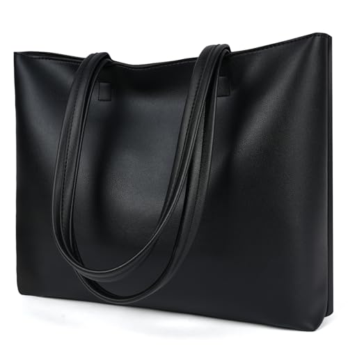 Sac cabas femme grande capacité A4 cuir PU, flintronic