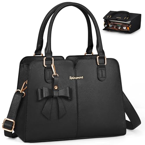 Sac à Main Femme Cuir Imperméable Grand Volume RAINSMORE