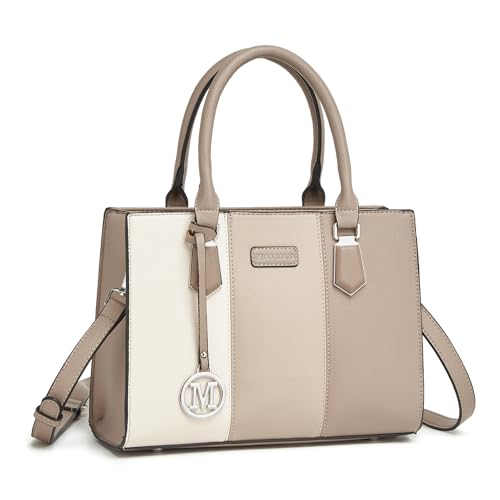 Sac à main femme tricolore PU 23x28cm MISS LULU