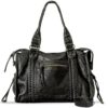 Sac cabas vintage cuir PU noir 37 cm, RuiDay 17 Sac cabas vintage cuir PU noir 37 cm, RuiDay 17