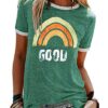 T-shirt Femme Coton Été Imprimé Arc-en-ciel heekpek 15 T-shirt Femme Coton Été Imprimé Arc-en-ciel heekpek 15